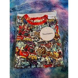 V48. Showstoppers Radiator springs cars bodysuit‎ twirl 6/12M NIB
